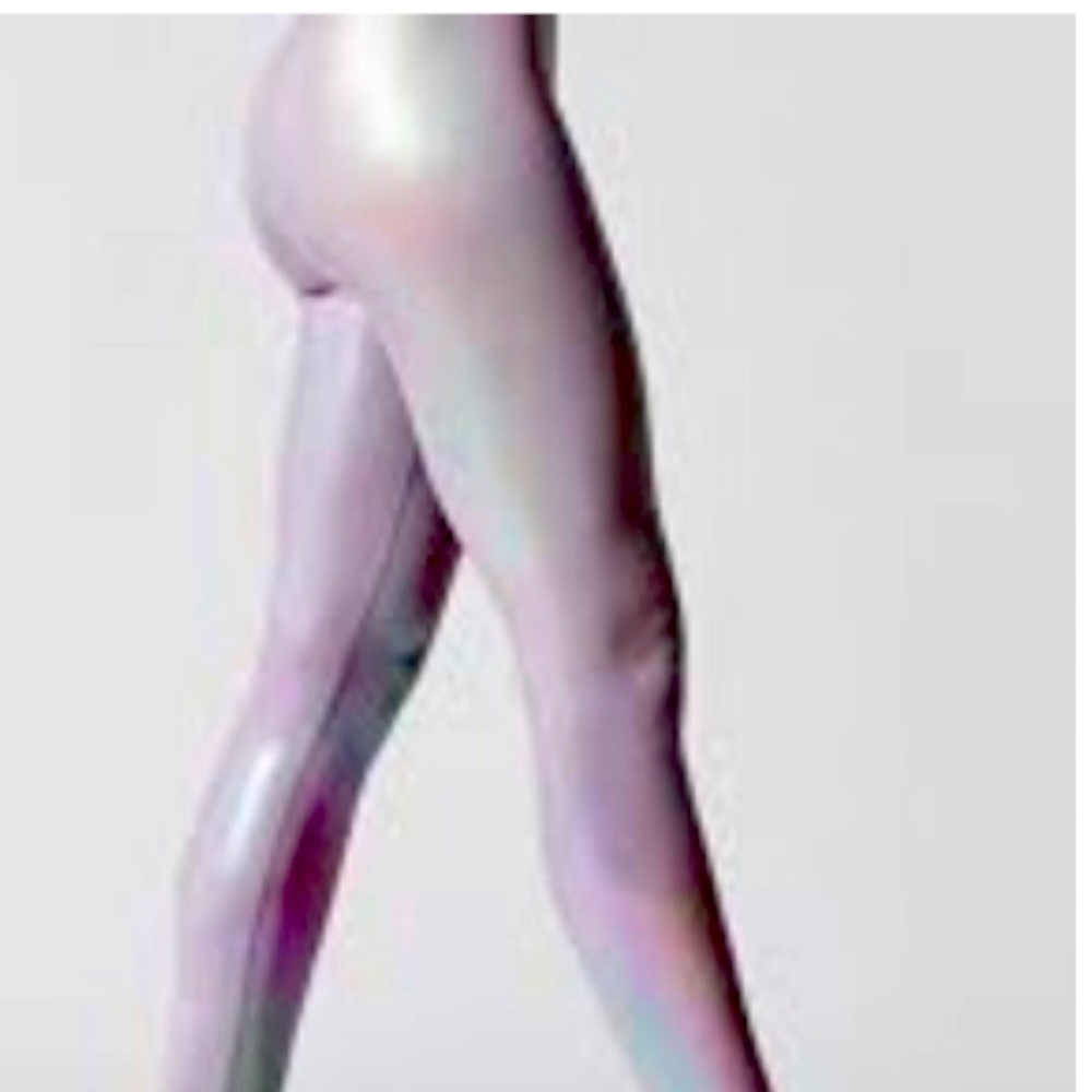 Carbon 38 high waisted pearlescent leggings